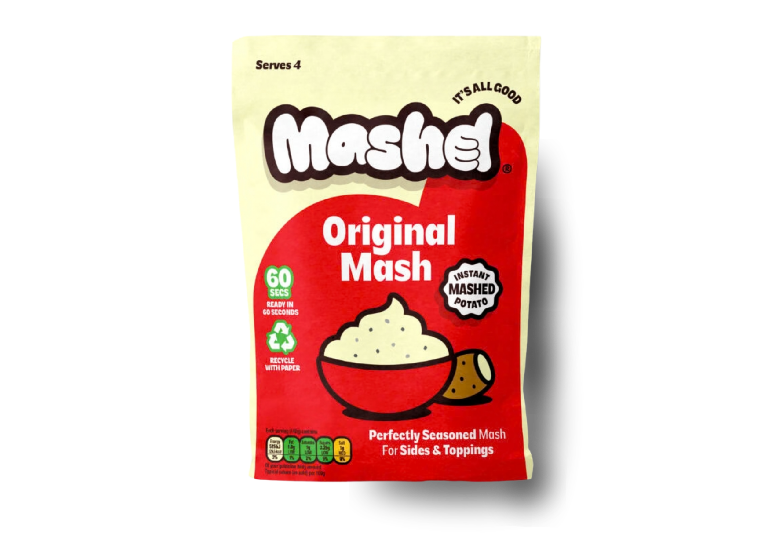 Mashd original mash packaging